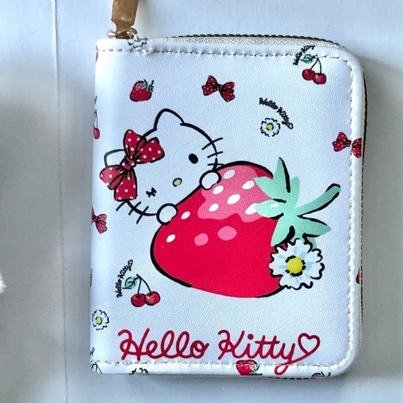 ❤️(HK0042) Hello Kitty Adorable 4-Piece Cozy Plush Purse Bundle. - Picture 2 of 9